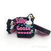 Silly goose silicone focal beads