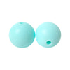 100 12mm Round Silicone Beads