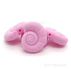 Snail Shell Silicone Beads Pastel pink