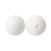 100 12mm Round Silicone Beads
