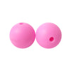 100 12mm Round Silicone Beads