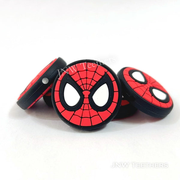 Spider man silicone focal beads