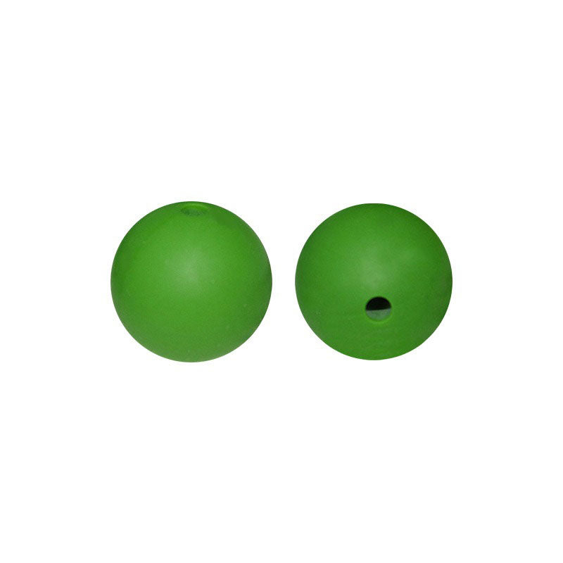 100 12mm Round Silicone Beads