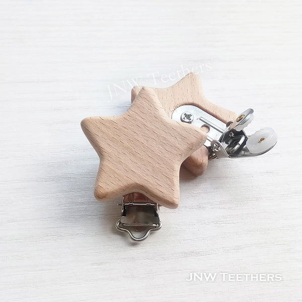 Star wood clip