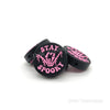 Pink Stay Spooky Silicone Focal Beads