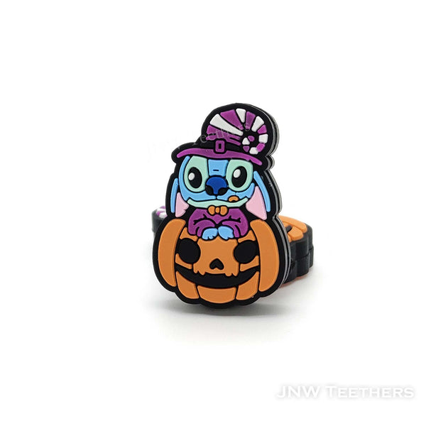 Monster Stitc witch pumpkin silicone focal beads