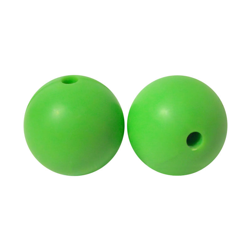 100 12mm Round Silicone Beads