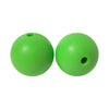 100 12mm Round Silicone Beads
