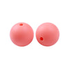100 12mm Round Silicone Beads