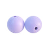 100 12mm Round Silicone Beads