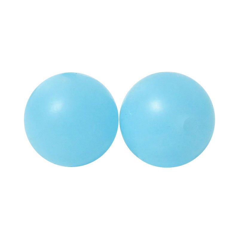 100 12mm Round Silicone Beads