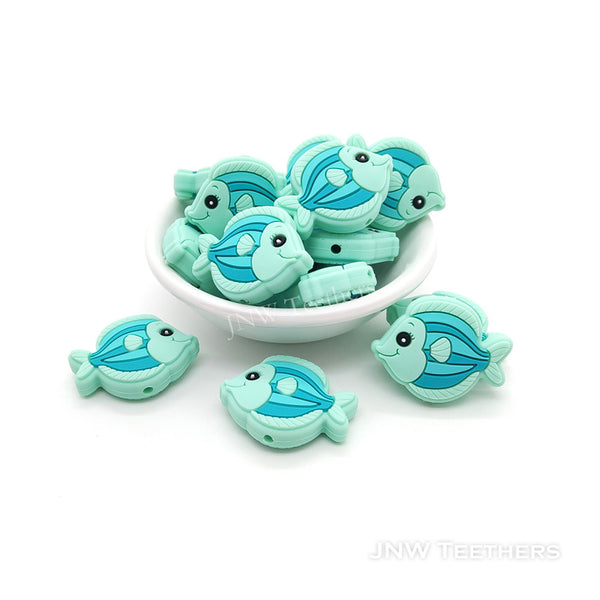 Tropical Fish Silicone Focal Beads