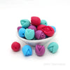Tulip silicone focal beads