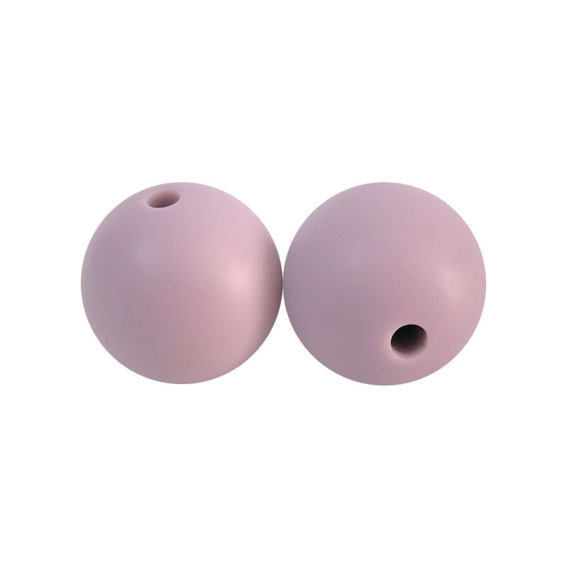 100 12mm Round Silicone Beads