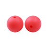 100 12mm Round Silicone Beads
