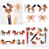 Wholesale 3D Horse Silicone Focal Beads