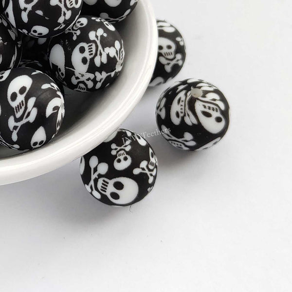 Silicone Print Beads X10