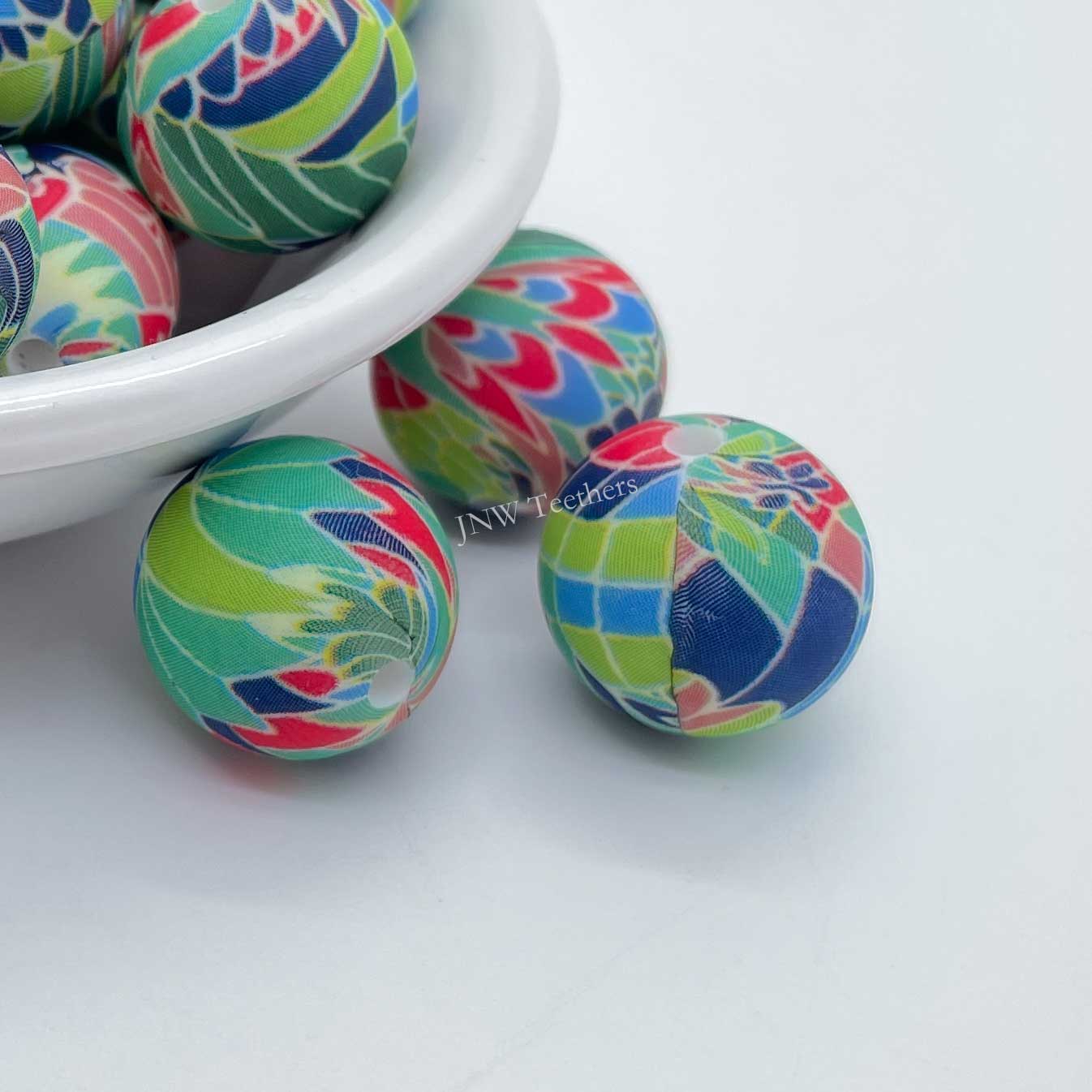 Silicone Print Beads X3