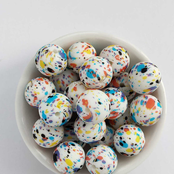 Silicone Print Beads X8