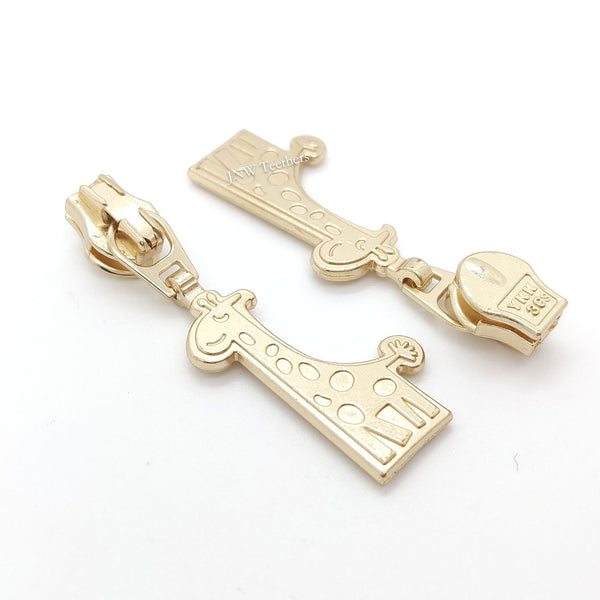 Giraffe Shape YKK® Coil Zipper Sliders #3