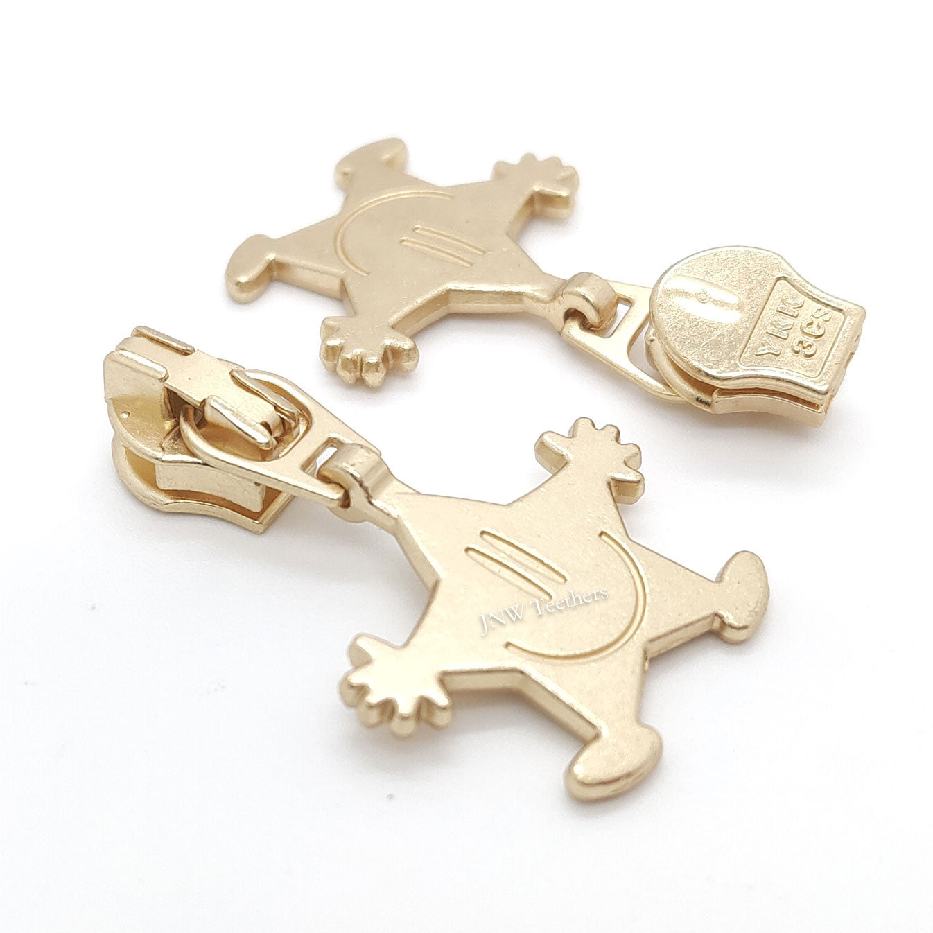 Starfish Shape YKK® Coil Zipper Sliders #3