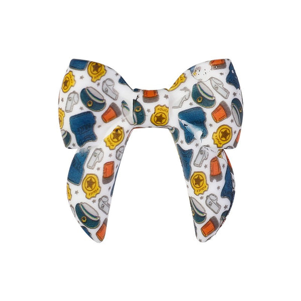 3D-Kürbis mit Schleifenknoten-Blatt-Focals