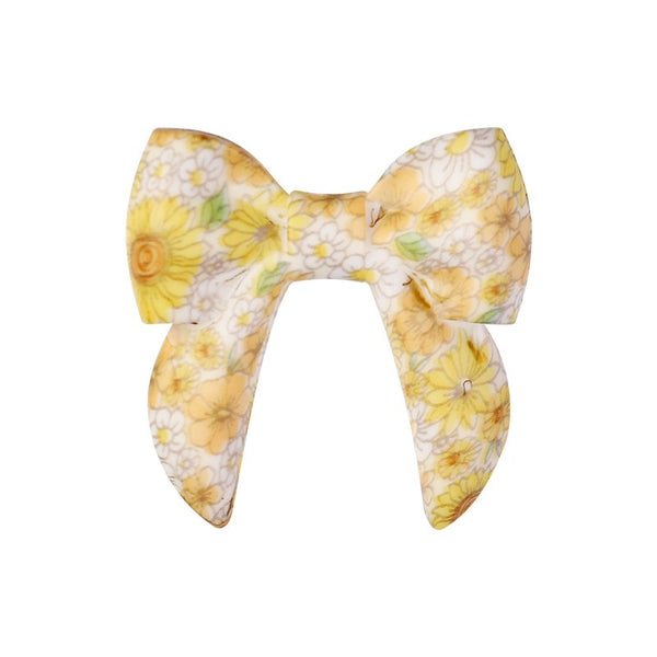 40mm Bowknot Focal Silicone Beads D38