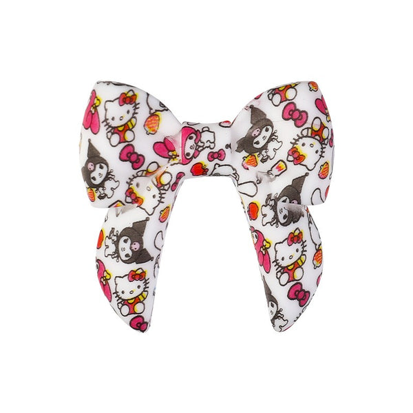 40mm Bowknot Focal Silicone Beads D53