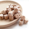 Alphabet Beech Wood Beads Letter E