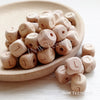 Alphabet Beech Wood Beads Letter L