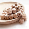 Alphabet Beech Wood Beads Letter S