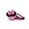 Pink Mouse Head Silicone Focal Beads