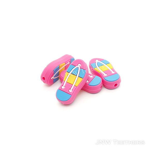 Flip Flop silicone focal beads
